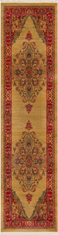 2' 7 x 10' Lathrop · Border rug