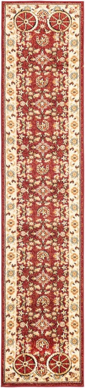Tabor · Border rug, red