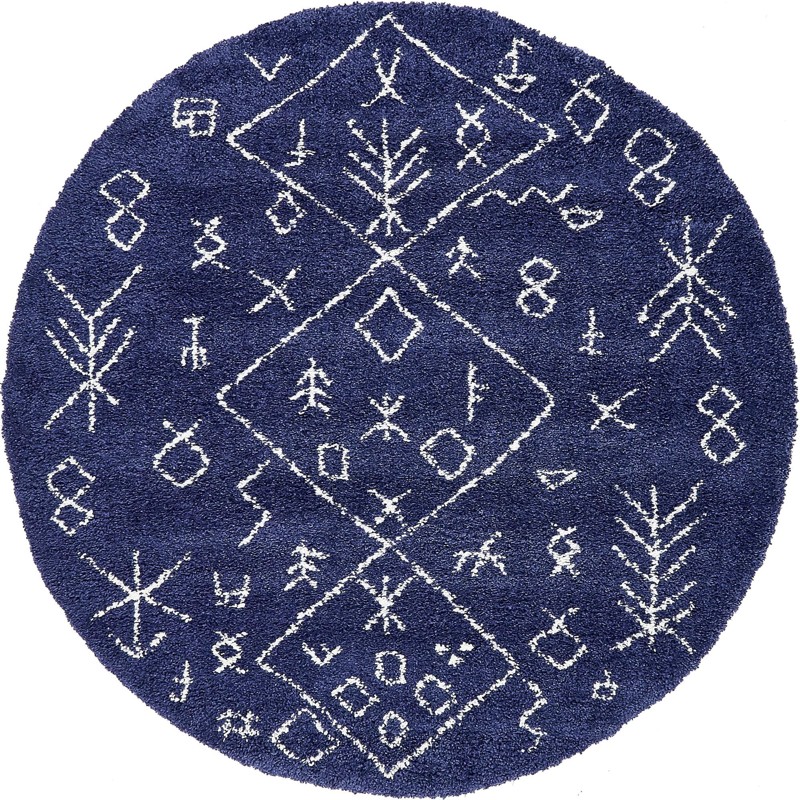 8' x 8' Jameson · Diamond Shag Rug