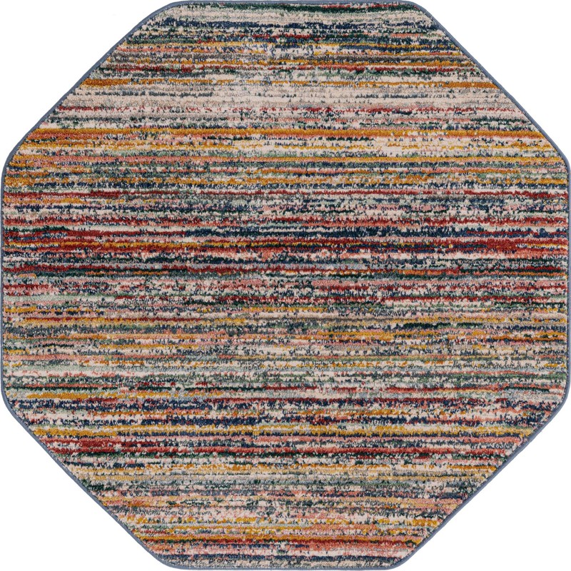 Jagger · Striped rug, multicolor and ivory