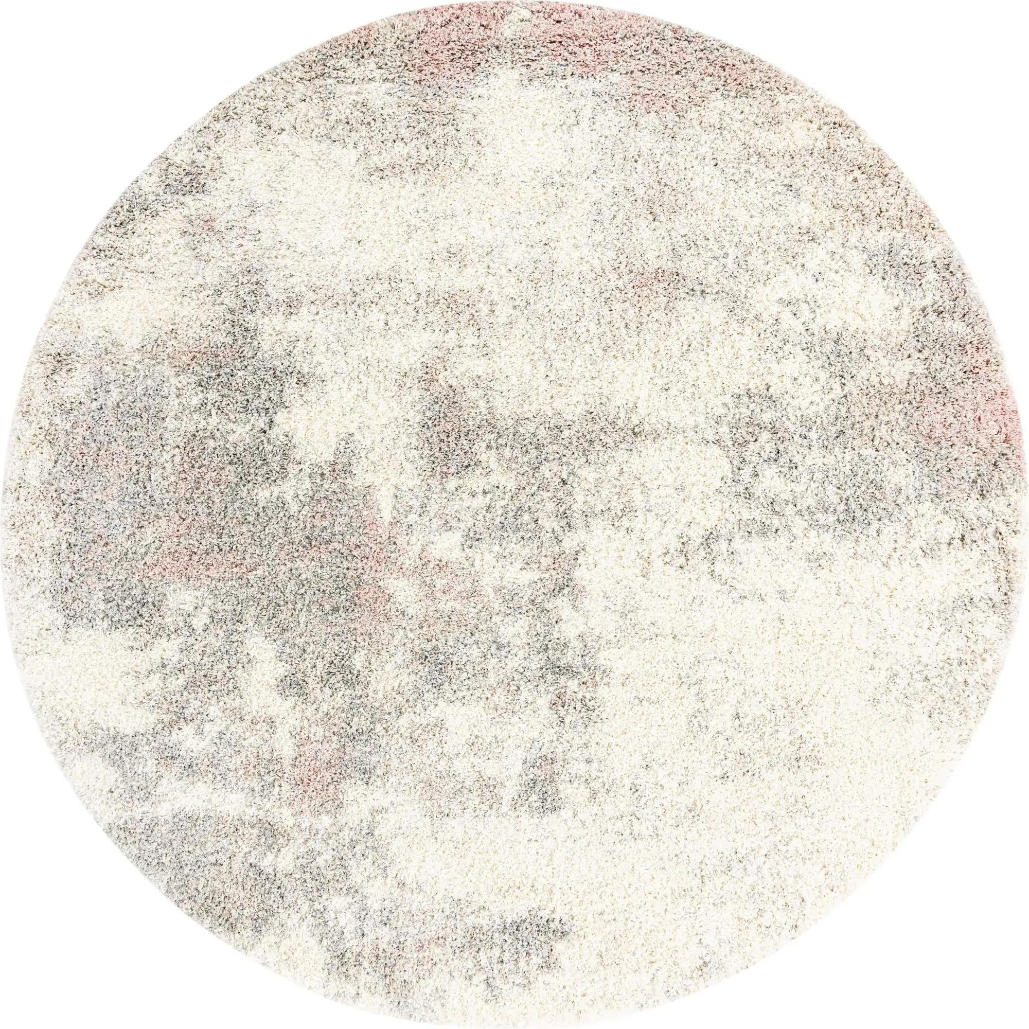 7' 10 x 7' 10 Cheswick · Abstract Shag Rug, pink