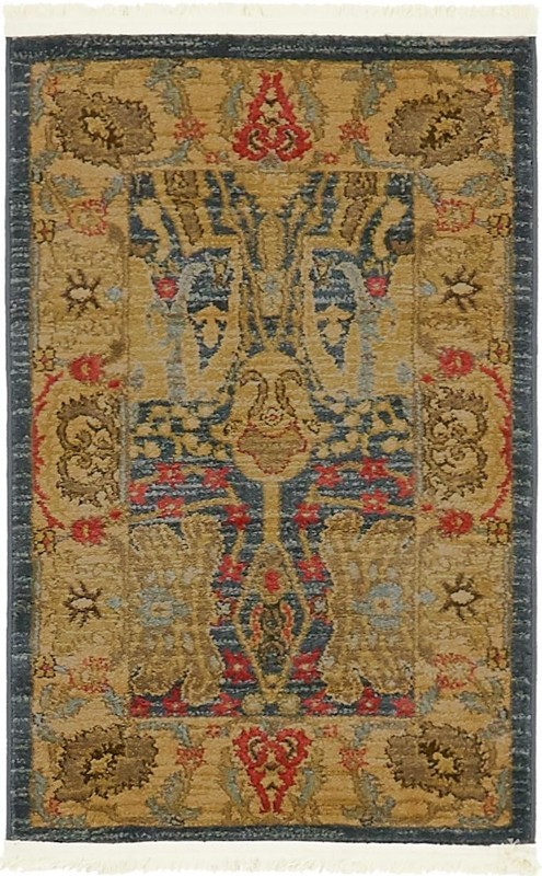 2' x 3' Bainter · Border rug