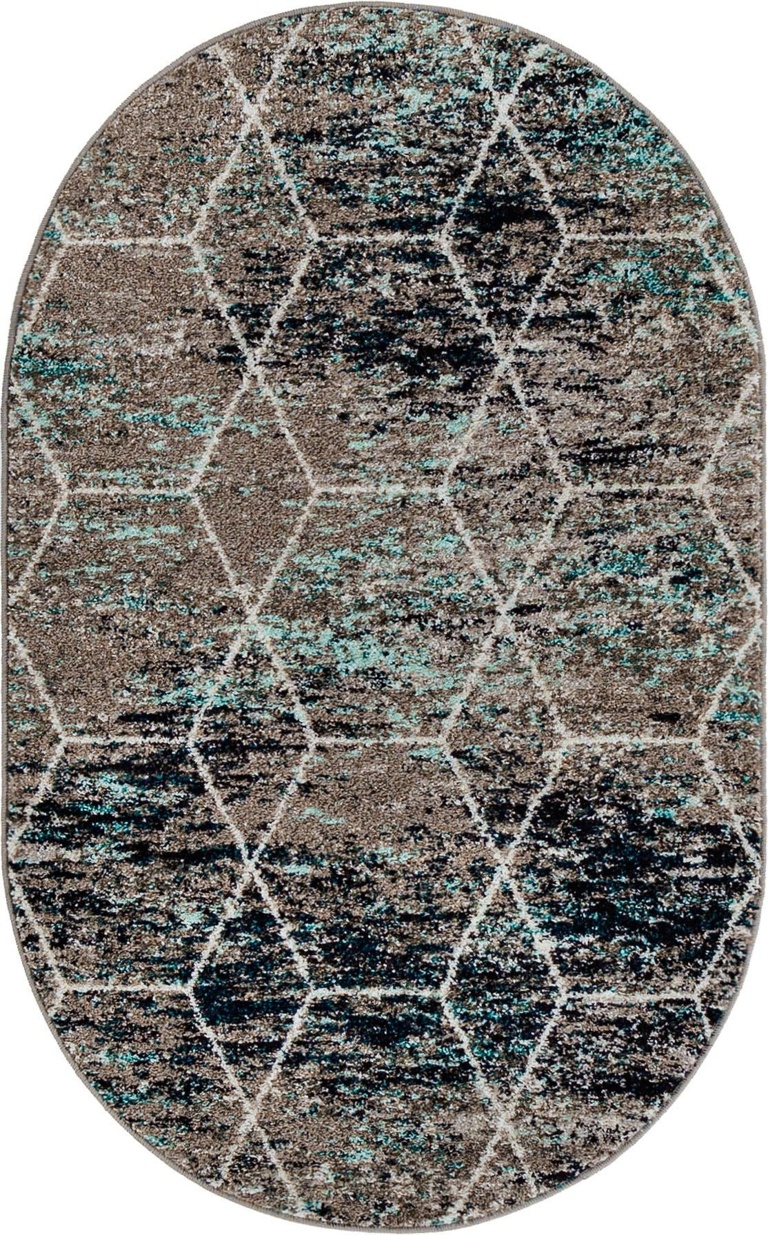 3' x 5' 3 Galloway · Diamond rug
