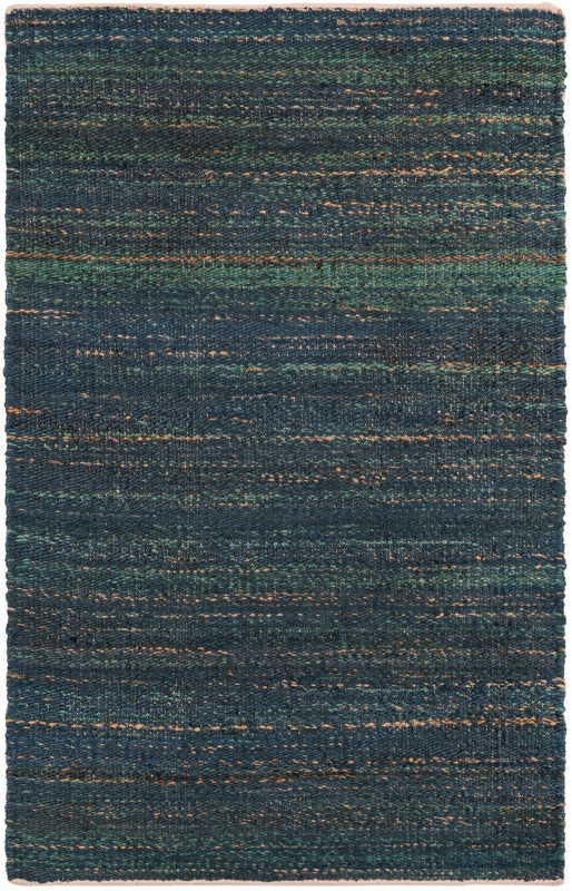 3' 1 x 5' 1 Faversham · Solid Wool Rug, ocean blue