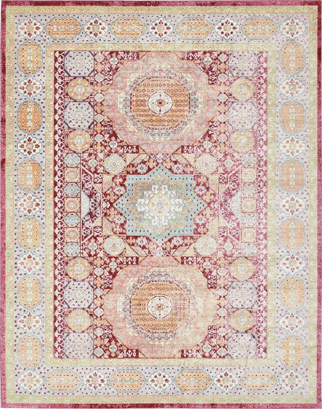 10' x 13' Upshaw · Border rug