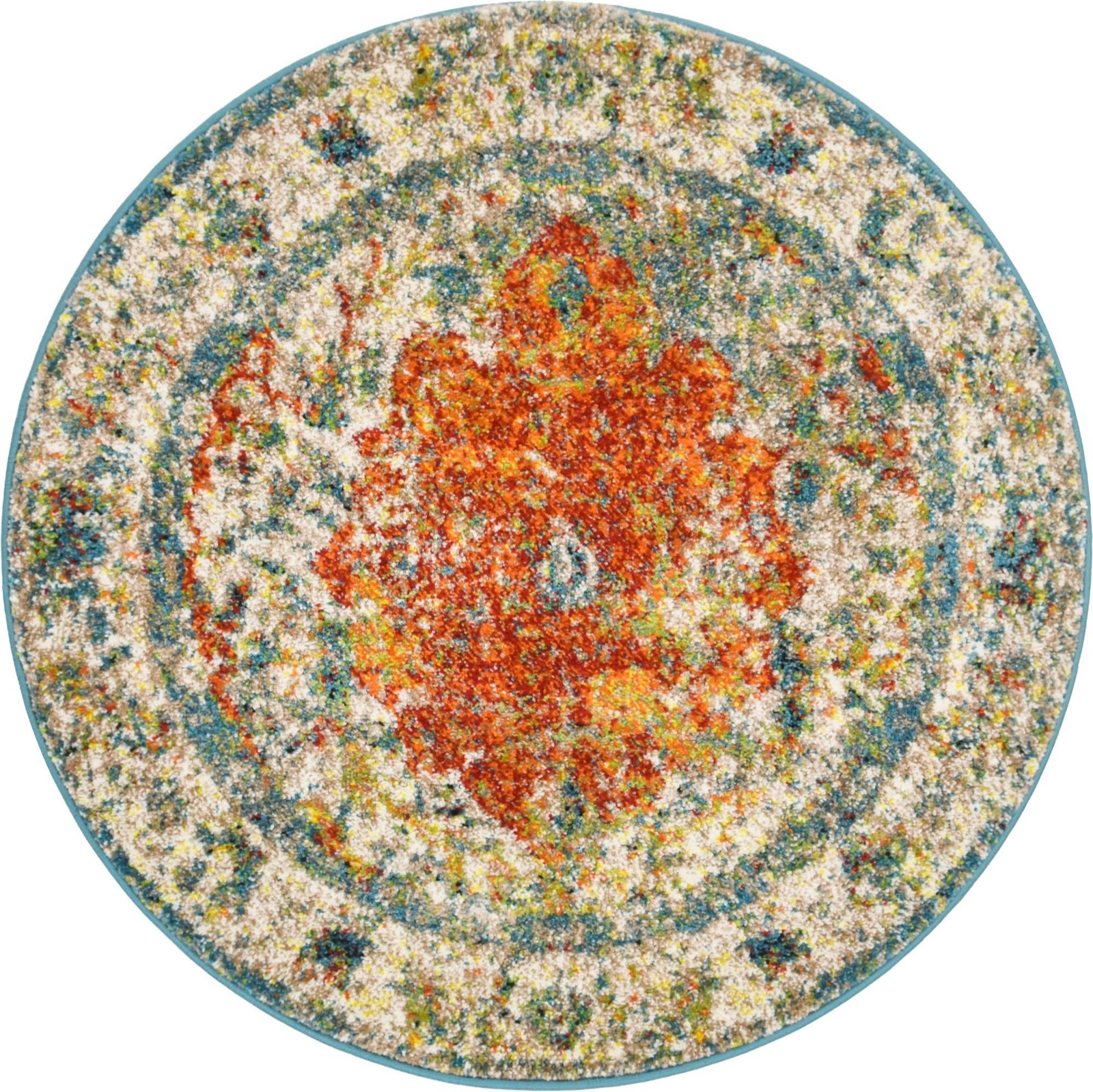 3' 3 x 3' 3 Aldrich · Medallion rug