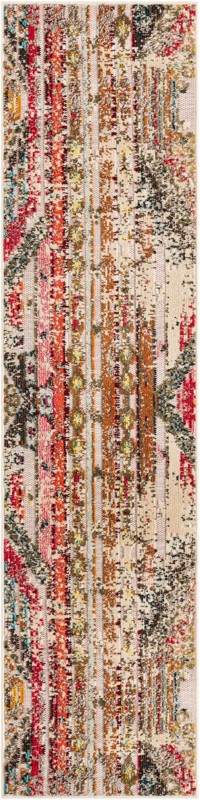 2' x 8' Cleary · Abstract Outdoor Rug, multi beige