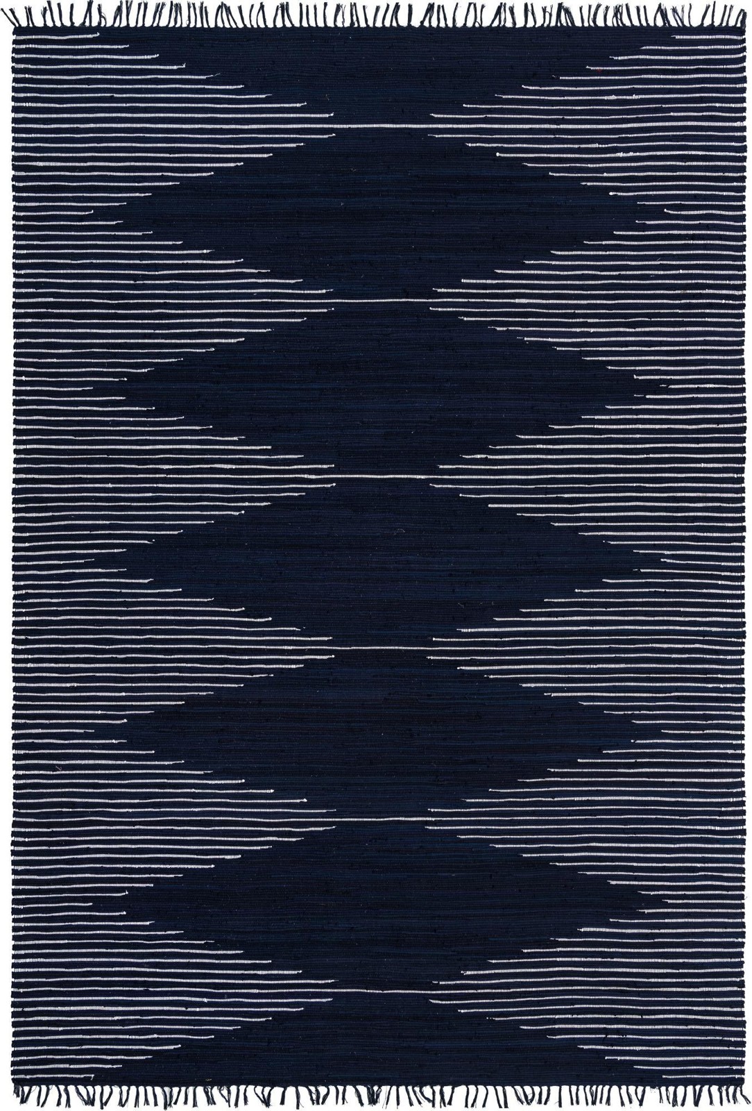 10' x 14' 1 Roper · Geometric Chindi Rug