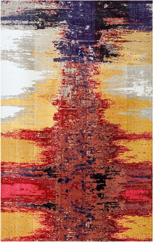 10' 6 x 16' 5 Hutchins · Abstract Washable Rug