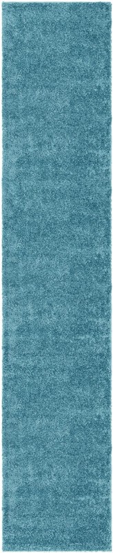 2' 7 x 13' Calvert · Solid Shag Rug, turquoise