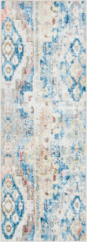 Quinn · Medallion rug, blue