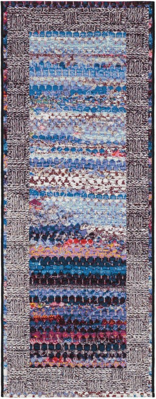 2' x 5' Chico · Abstract Outdoor Rug, multi