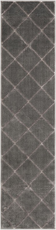 Gilchrist · Diamond rug, gray and silver
