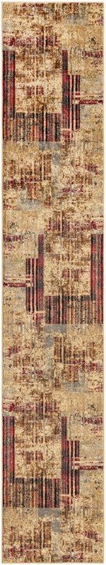 2' 2 x 12' Malvern · Abstract rug, multi