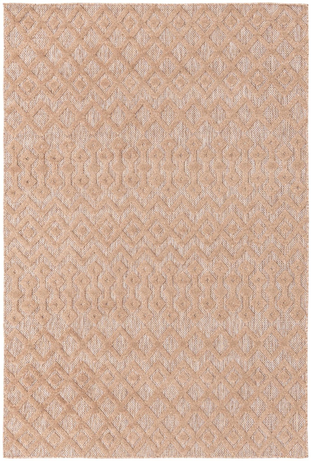 6' x 9' Creed · Diamond Outdoor Rug, beige