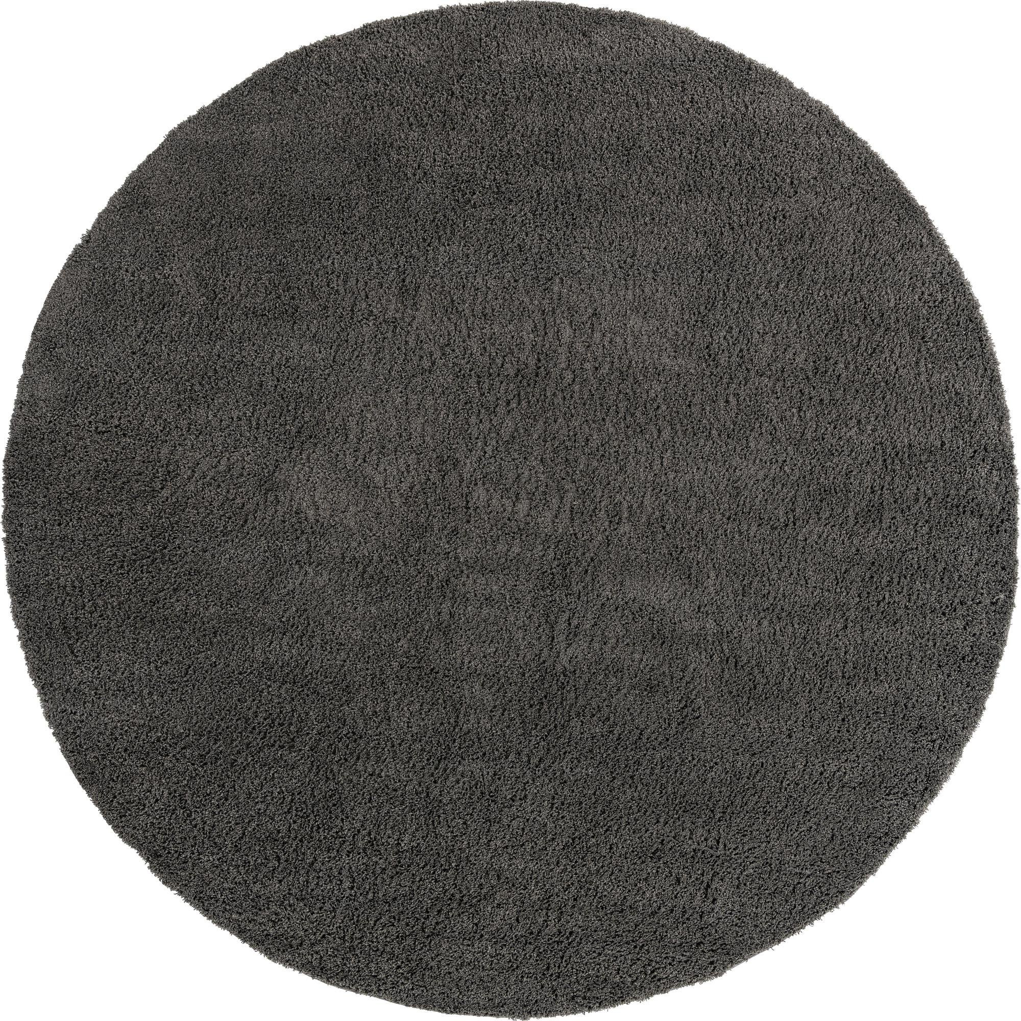 12' 4 x 12' 4 Hartwell · Solid Shag Rug, darkgray