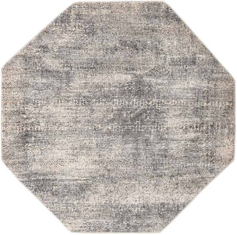 Pryor · Abstract rug, gray