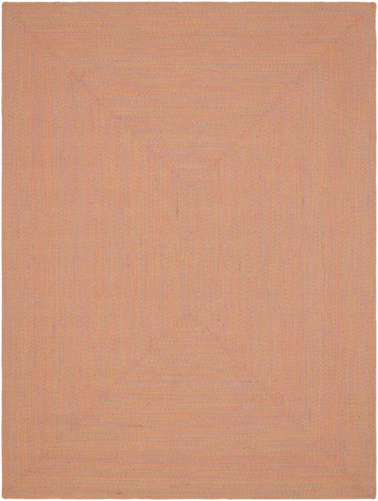 9' x 12' Soper · Braided Washable Outdoor Rug, multi pink