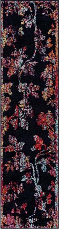 Hunter · Border rug, navy blue
