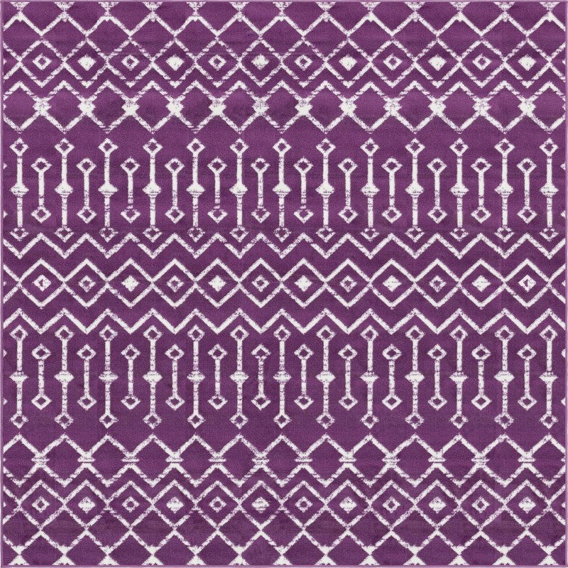 Dudley · Chevron rug, violet