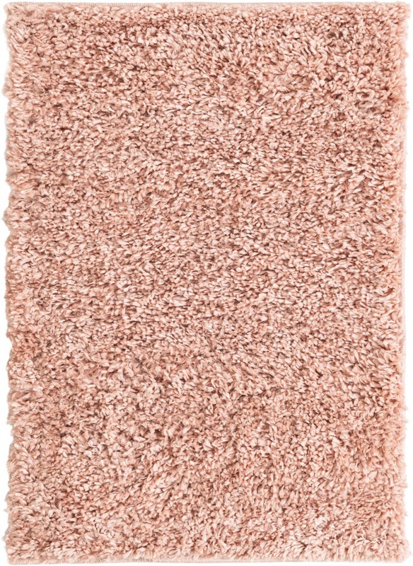 2' x 3' Dunham · Solid Shag Rug, pink
