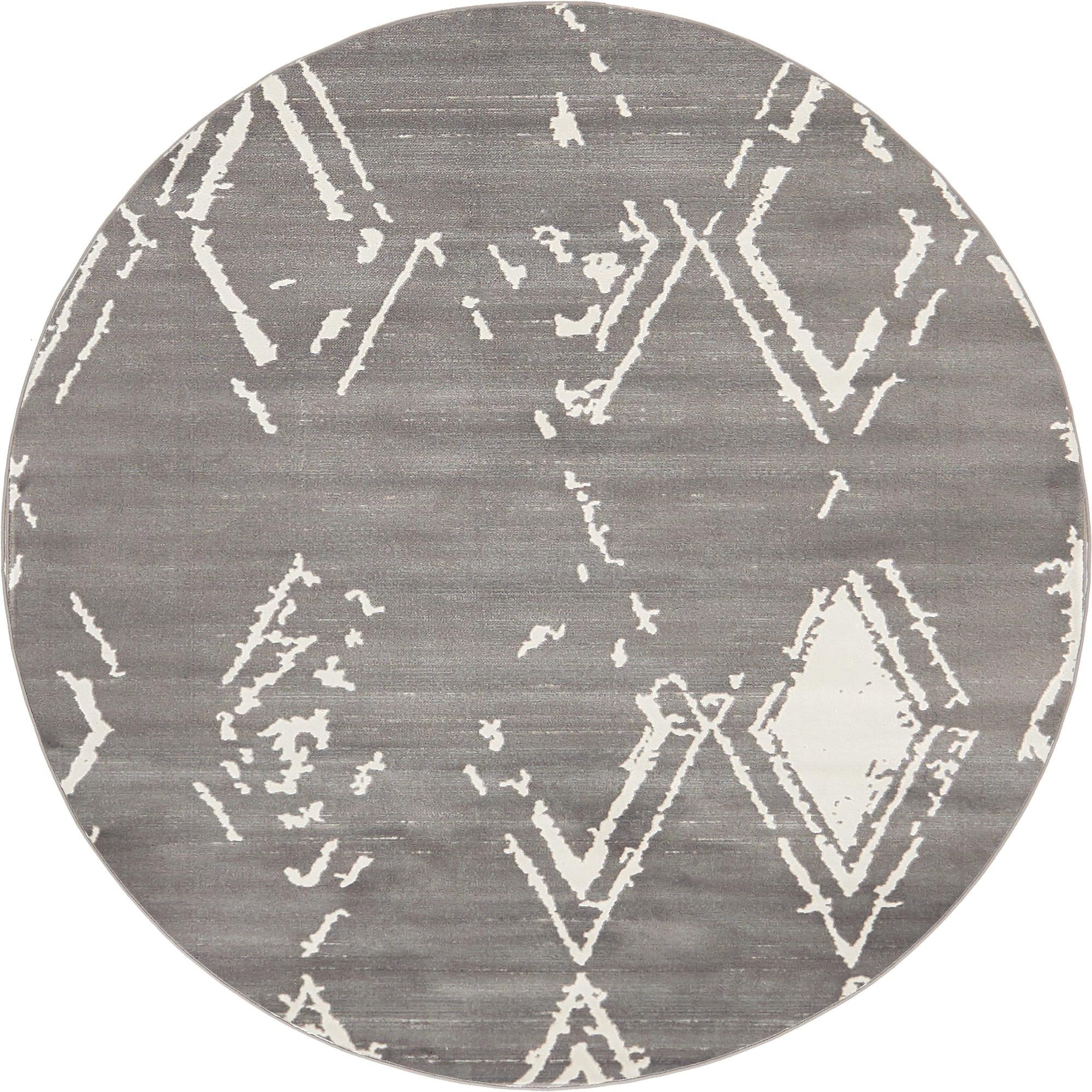 8' x 8' Sorrel · Diamond rug