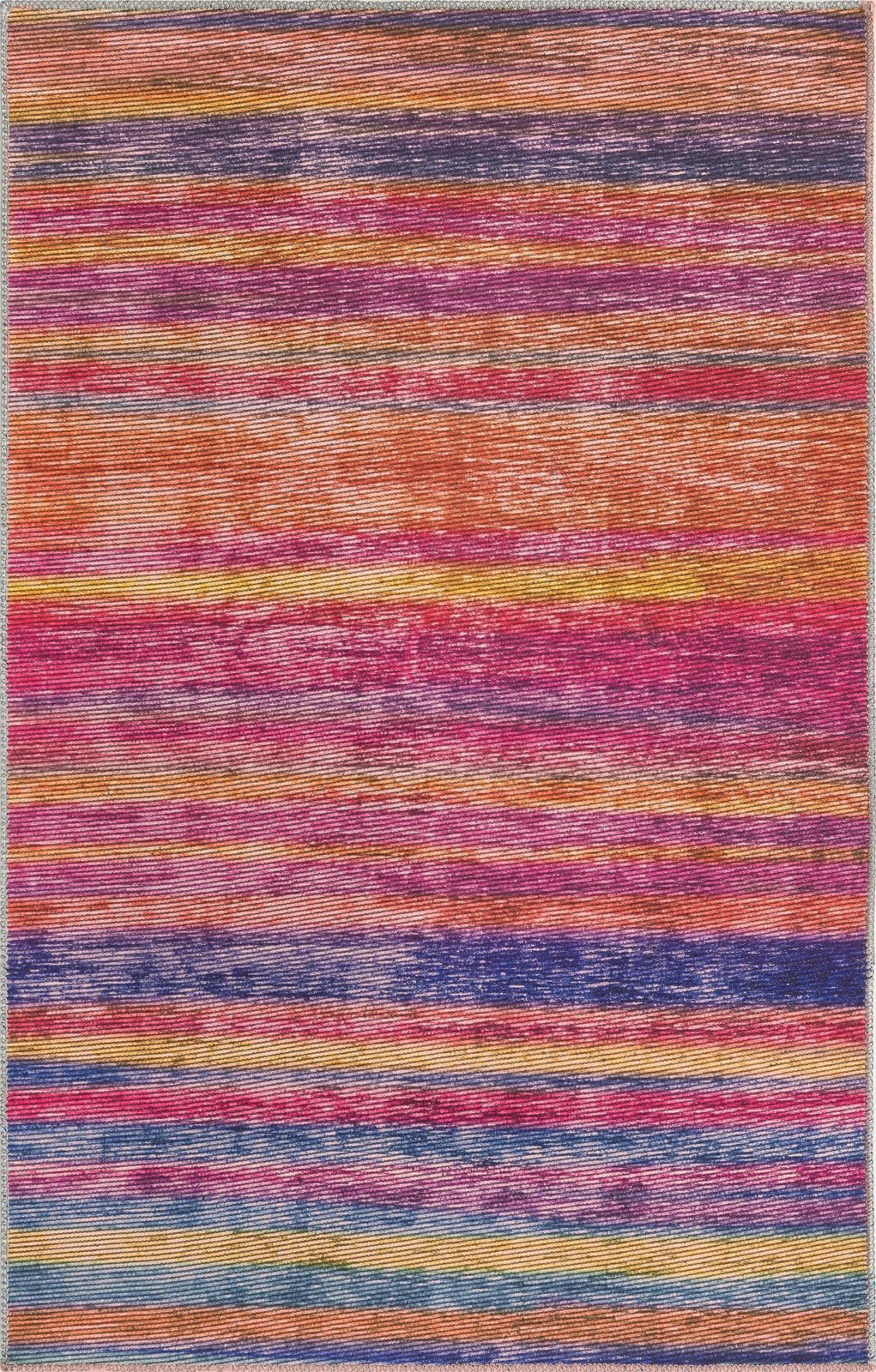 3' 6 x 5' 6 Prewitt · Lines rug, multi