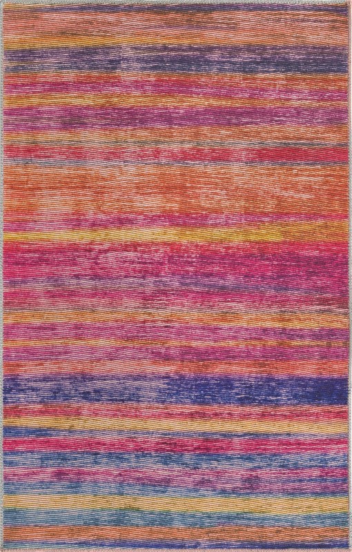3' 6 x 5' 6 Prewitt · Lines rug, multi