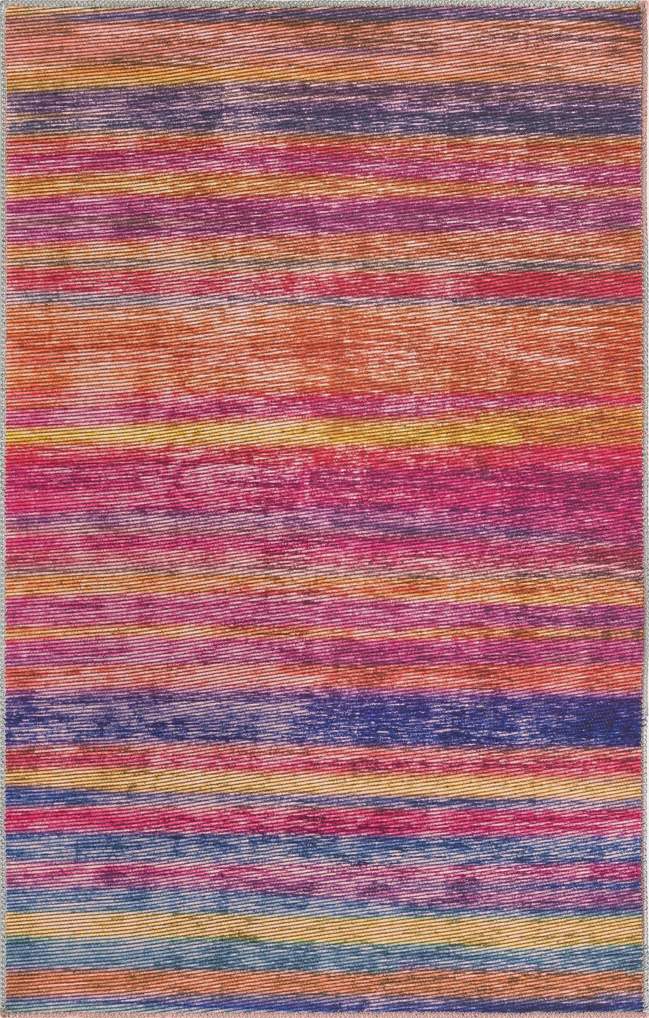 3' 6 x 5' 6 Prewitt · Lines rug, multi