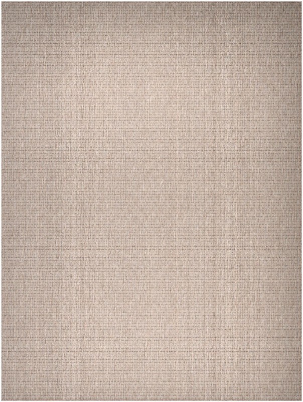 9' x 12' Loam · Checkered Outdoor Rug, light brown