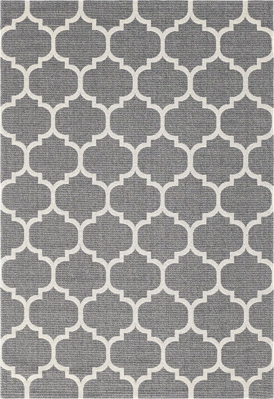 Enid · Lattice rug, anthracite