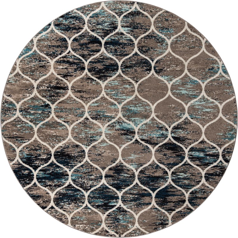 10' x 10' Ingram · Lattice rug