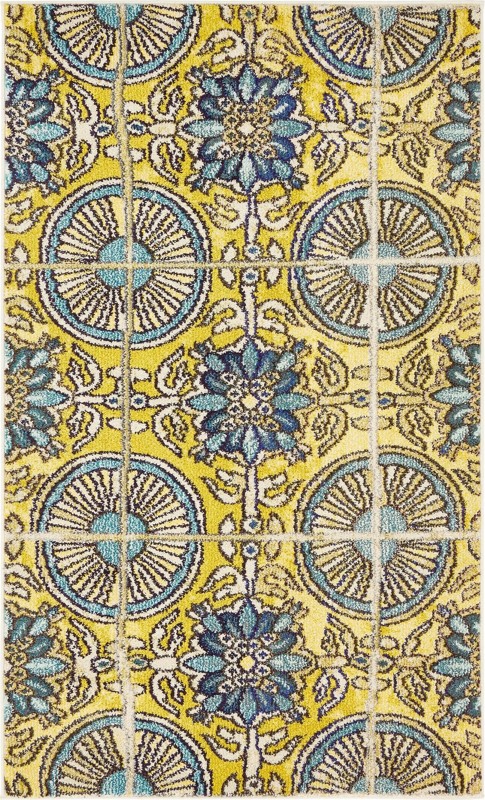 Atherton · Floral / botanical Washable Rug