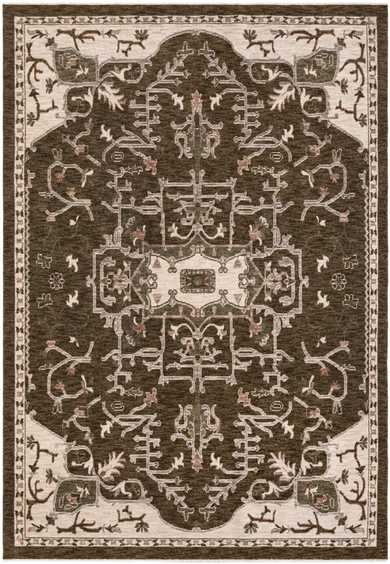 Colter · Border rug, green