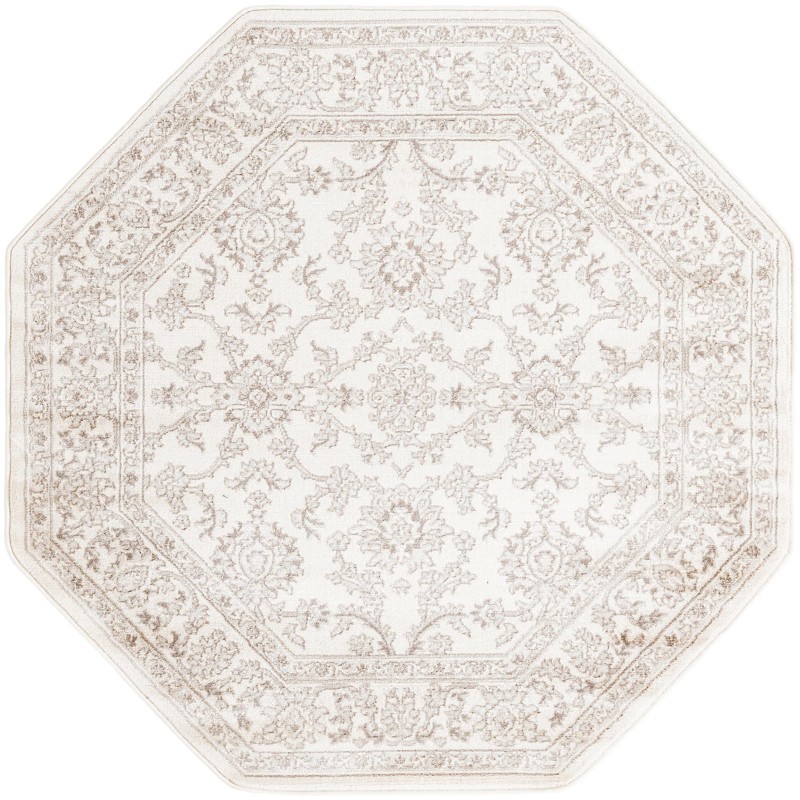 Reuben · Border rug, ivory
