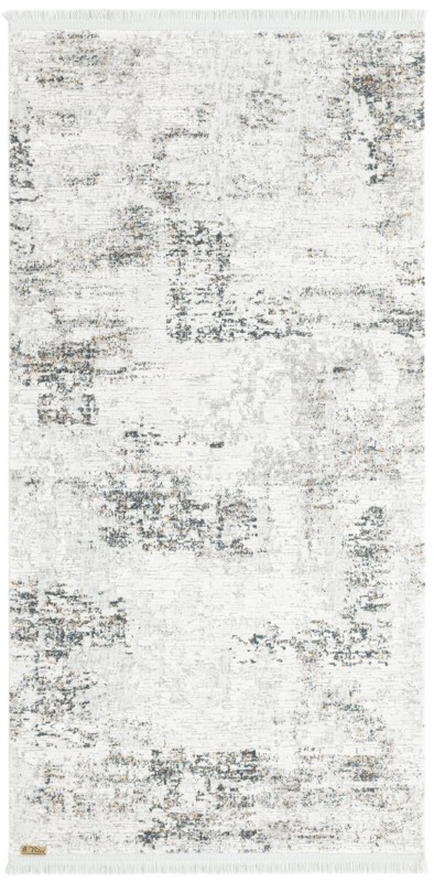 2' 7 x 5' Sierra · Abstract rug, gray