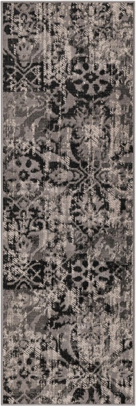 Carrick · Medallion rug, grey