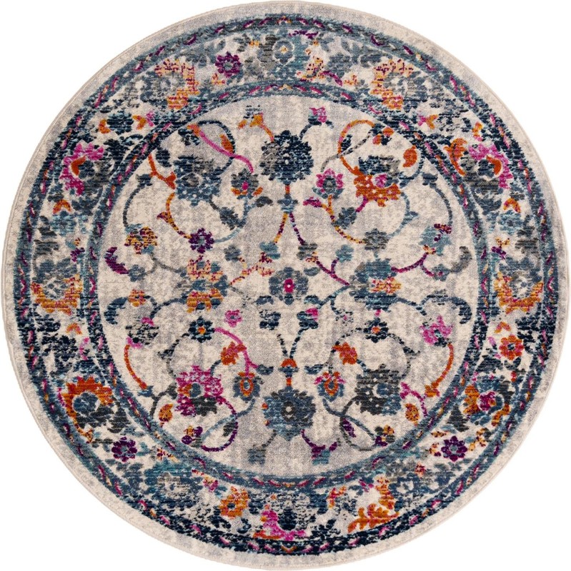 Bend · Border rug, white