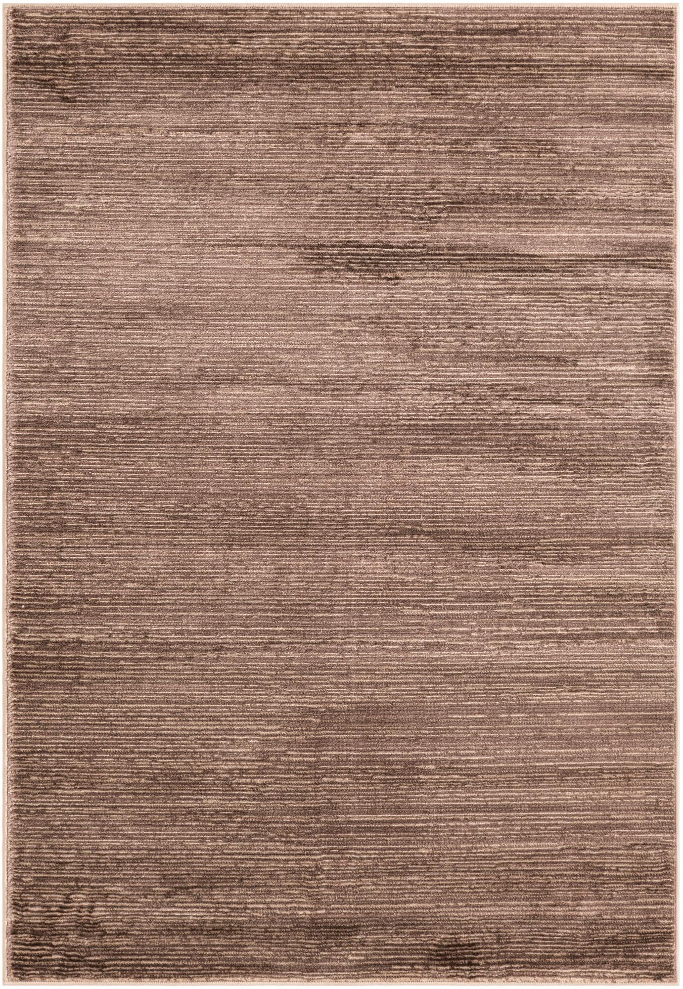 4' x 6' Worley · Linear rug, mocha and taupe