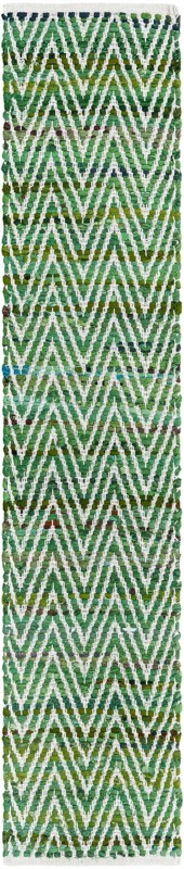 1' 2 x 6' 1 Hopkins · Chevron Chindi Rug, multicolored and ivory
