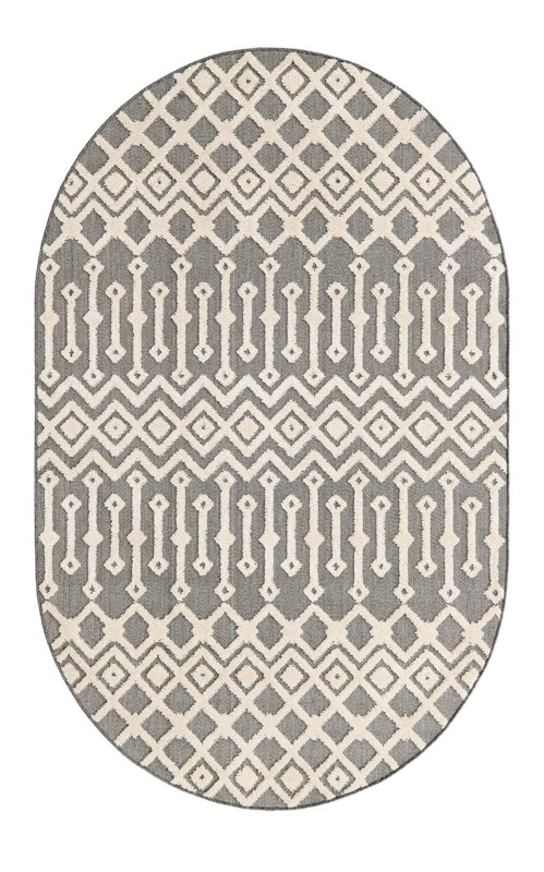 Rothwell · Chevron rug, charcoal