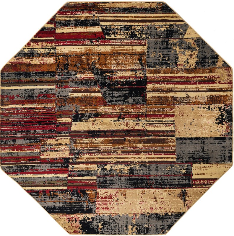 7' 10 x 7' 10 Cora · Abstract rug, multi