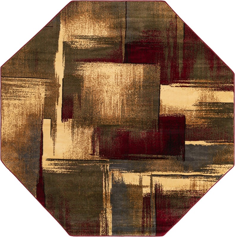 7' 10 x 7' 10 Flynn · Abstract rug, beige