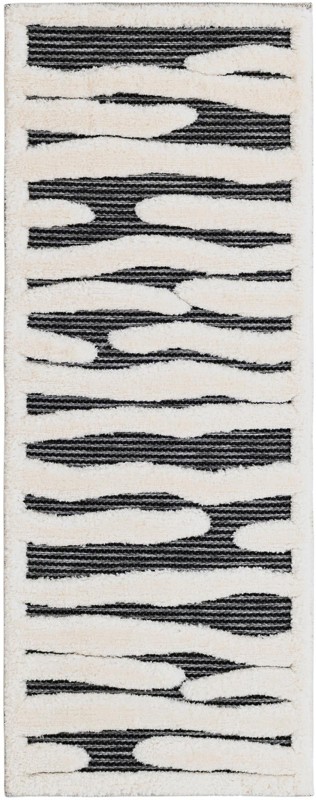 Villiers · Abstract rug, gray