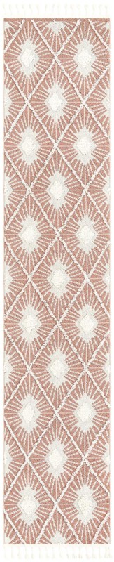 Greenport · Diamond rug, pink