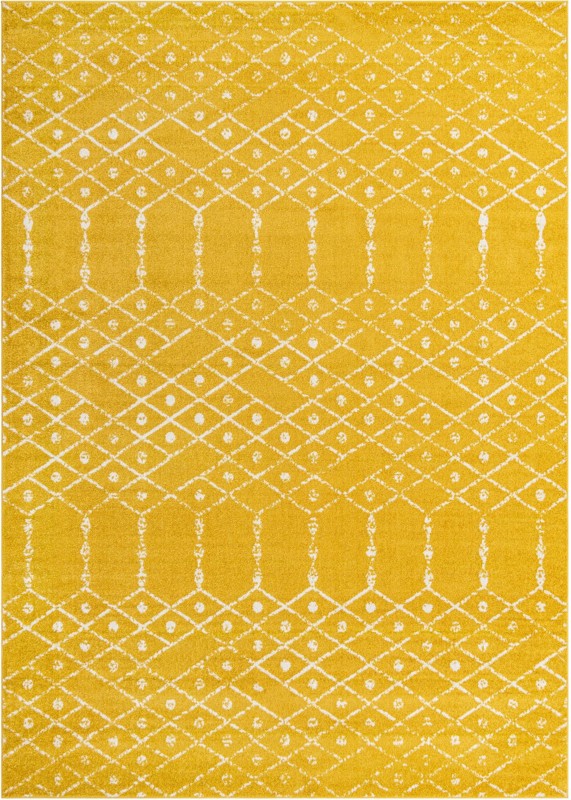 Newcomb · Diamond rug, yellow