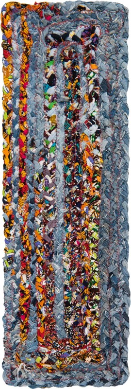 0' 9 x 2' 6 Paducah · Patchwork Chindi Rug, multi