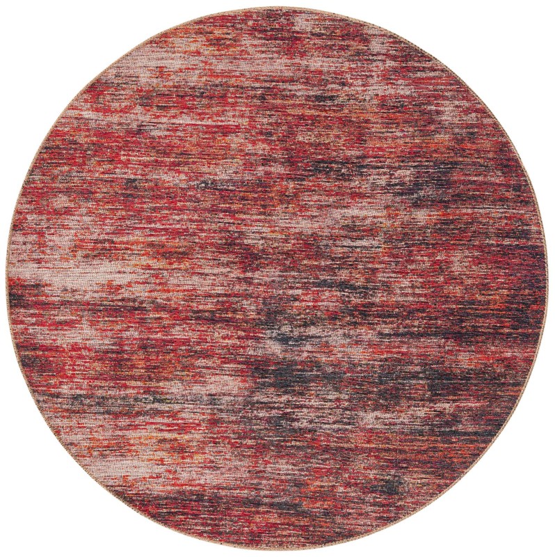 Prewitt · Abstract rug, rust red