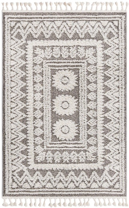 Carlin · Border rug, gray