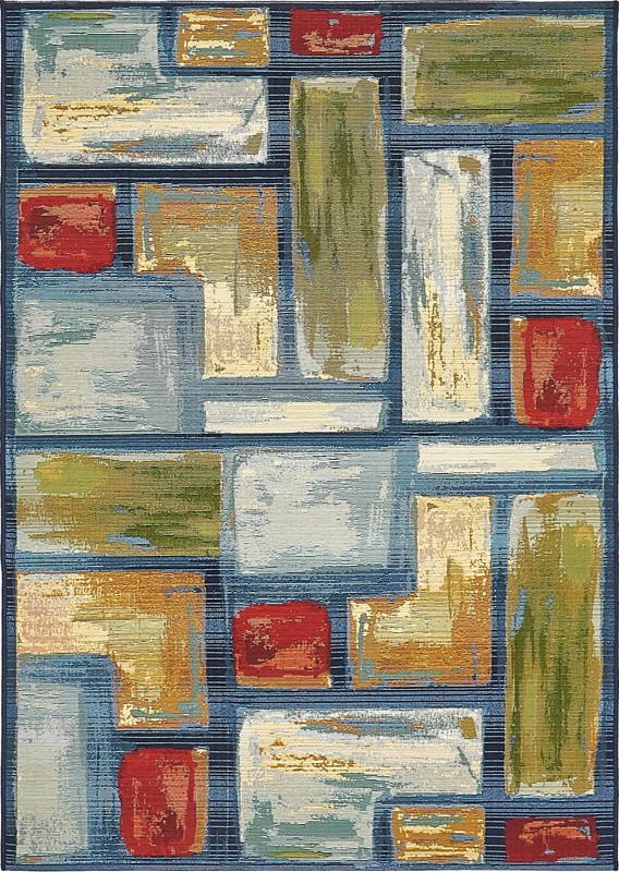 4' x 6' Lomax · Abstract Outdoor Rug